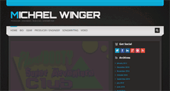 Desktop Screenshot of michaelwinger.com